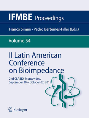 cover image of II Latin American Conference on Bioimpedance
